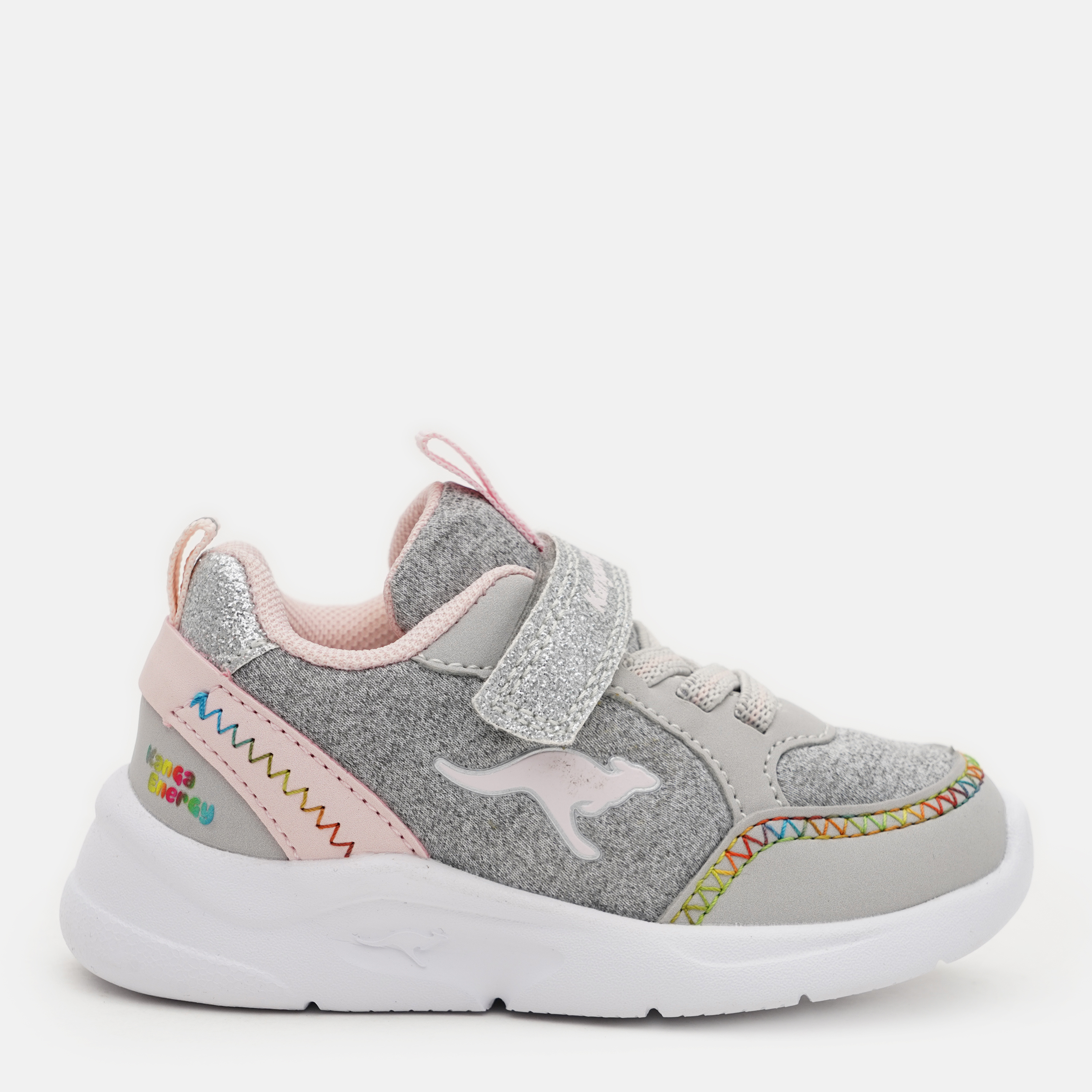 Дитячі кросівки для дівчинки Kangaroos 00034-2063 24 Grey/Frost Pink від Rozetka на платформі USKIDKA Акція на Дитячі кросівки для дівчинки Kangaroos 00034-2063 24 Grey/Frost Pink від Rozetka