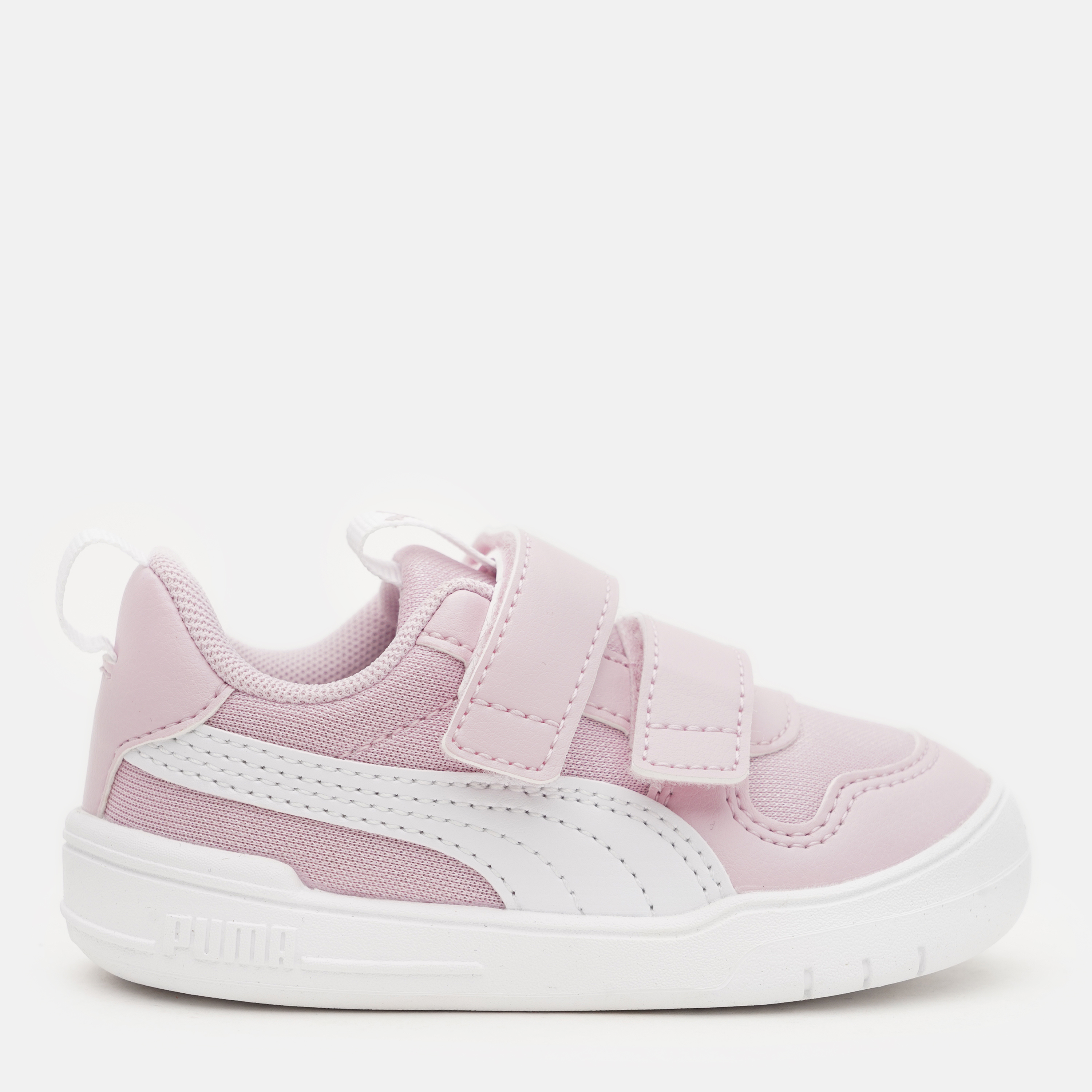 Акція на Дитячі кеди для дівчинки Puma Multiflex Mesh V 38084621 23 Rose Mauve-White від Rozetka