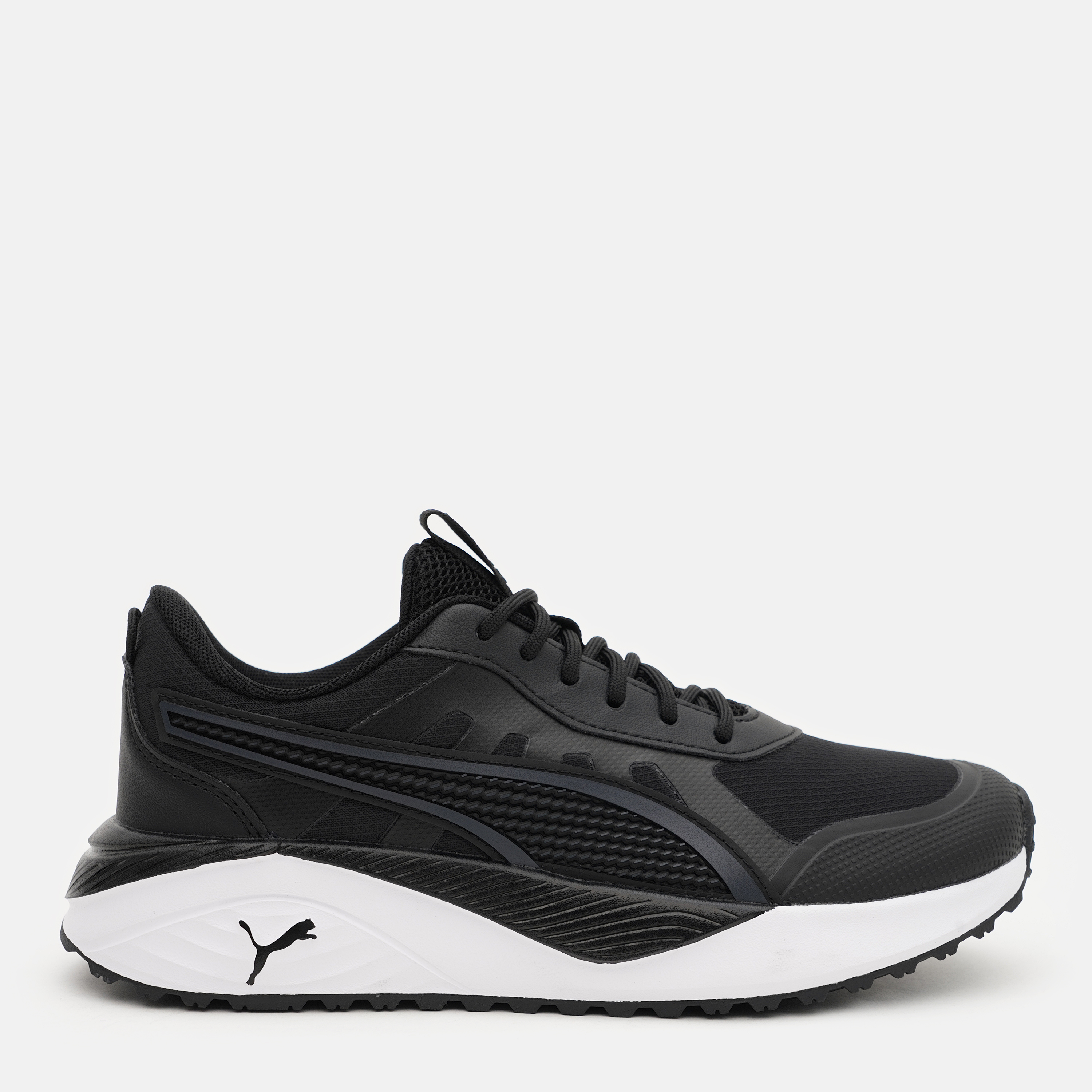 Акція на Підліткові кросівки для хлопчика Puma Excursion 39909707 35.5 Black-Strong Gray-White від Rozetka