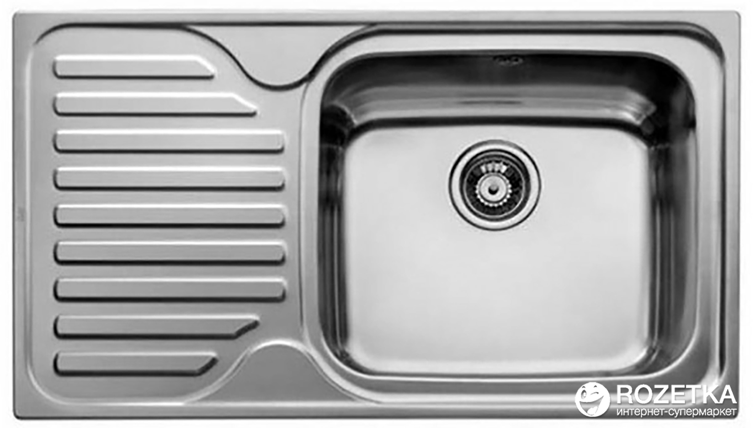 

Кухонная мойка TEKA CLASSIC MAX 1B 1D LHD 11119201 полированная левостороняя