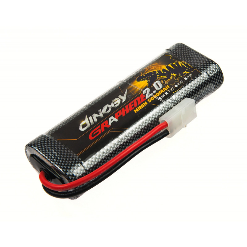 

Аккумулятор Dinogy NiMH 5000mAh 7.2V 25x46x133мм Tamiya (DLH-6S5000P-TAM)