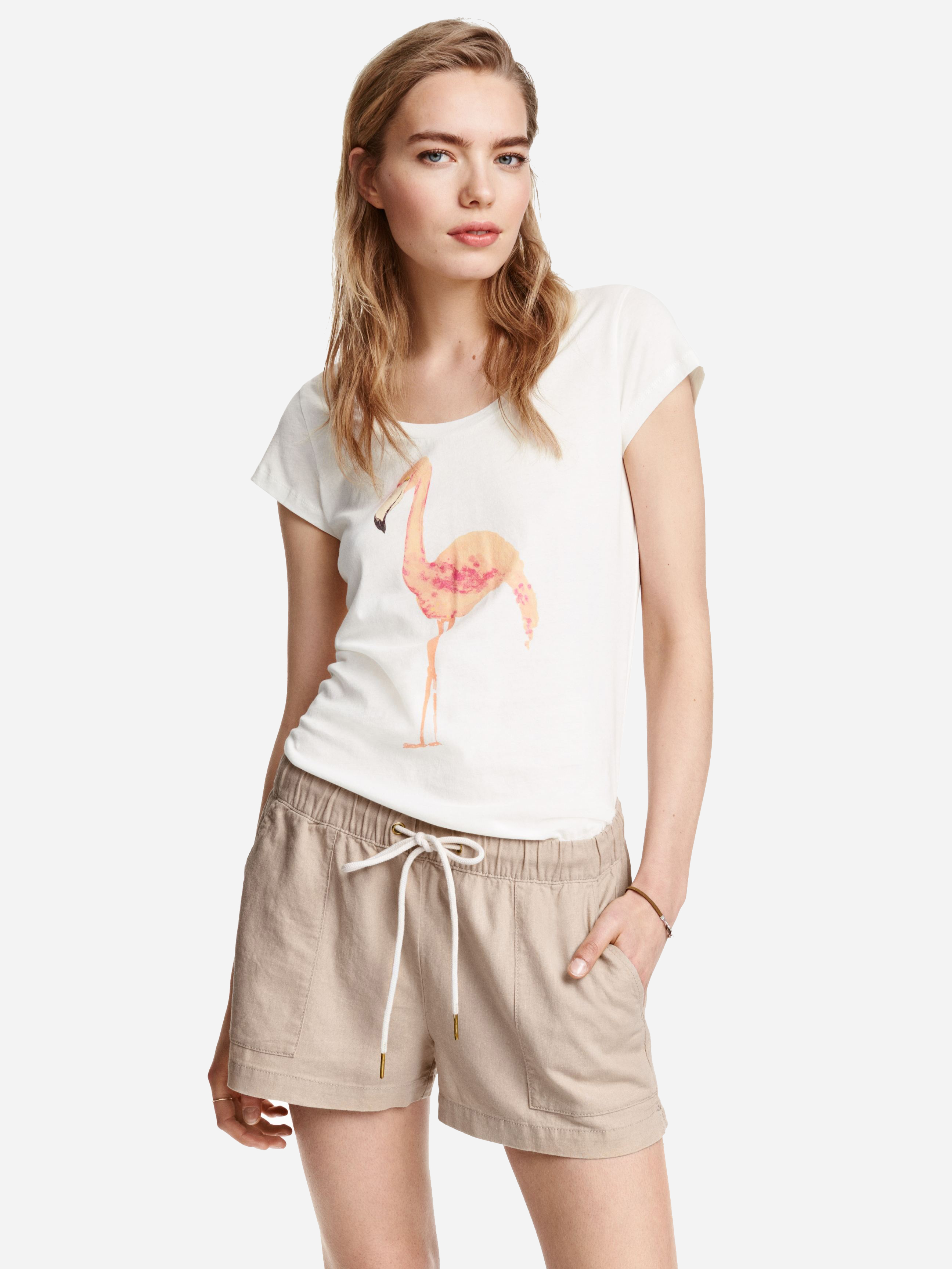

Футболка H&M 03739493 XS Белая