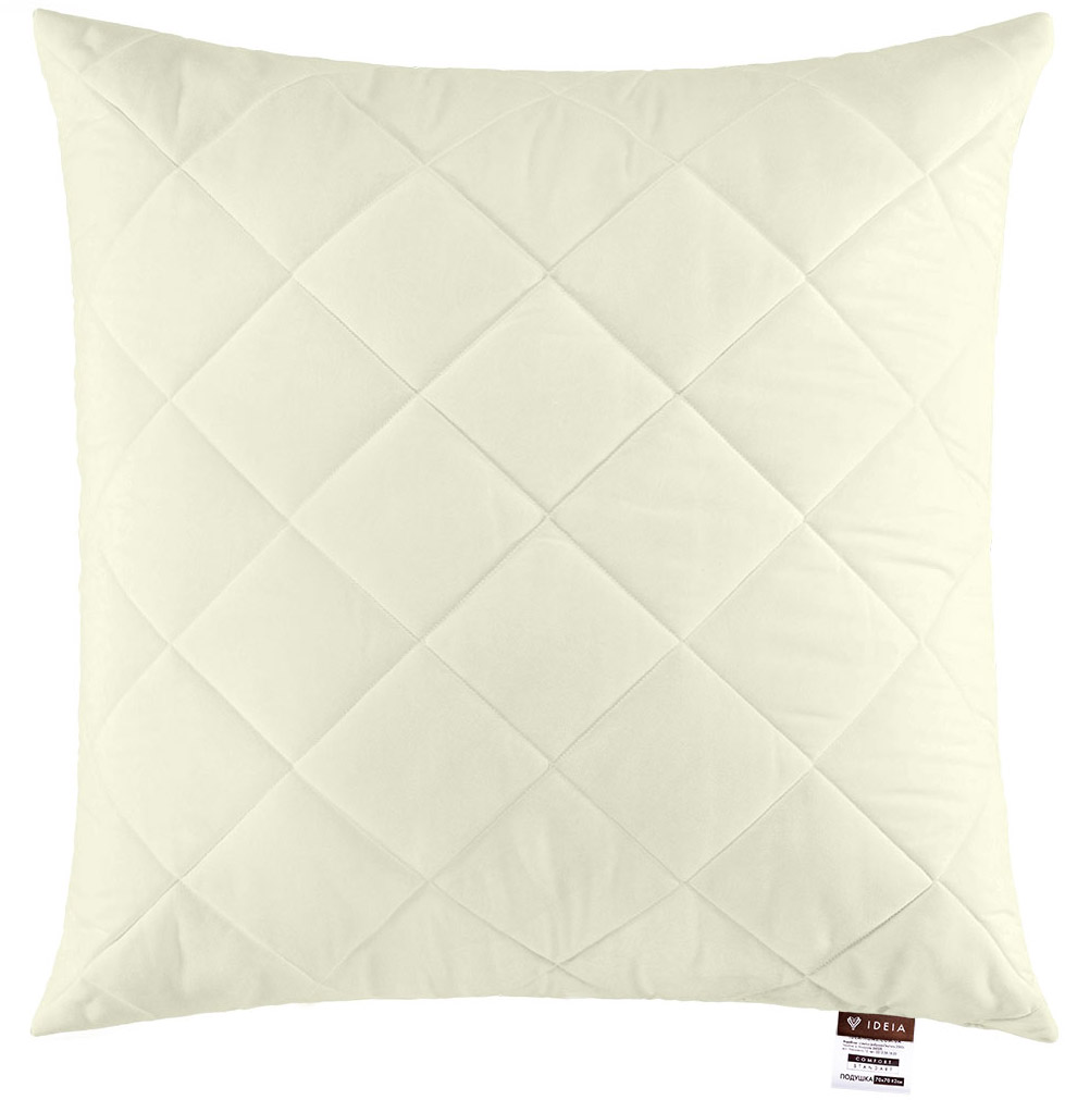 

Подушка IDEIA Comfort Standart 70х70 см Молочная