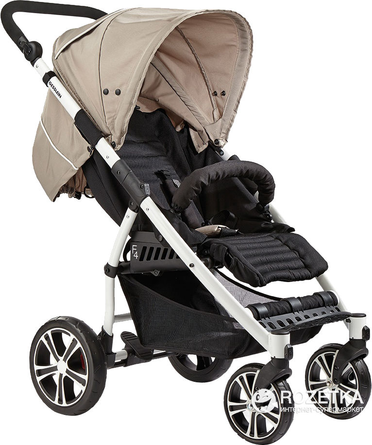 Коляска прогулочная Gesslein S4 Air+ Camel/Black (304 200 665 000 ...