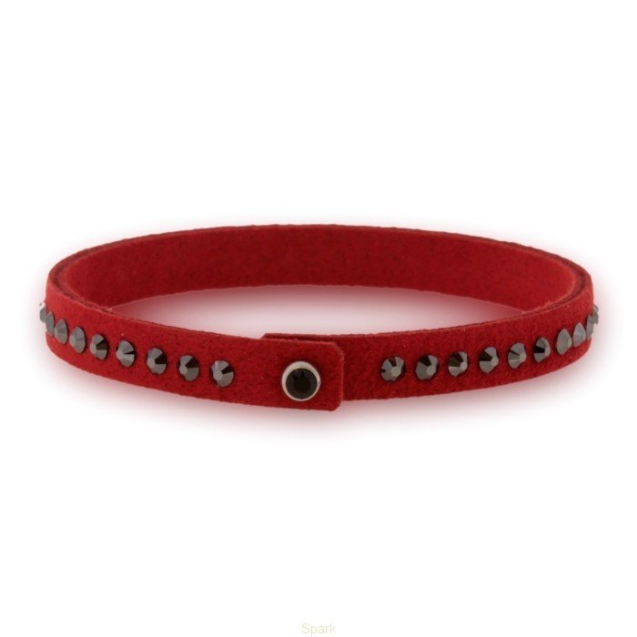 

Браслет из алькантары SPARK Tennis Solo со Swarovski модели BZTR1RJ
