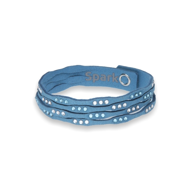 

Замшевый браслет SPARK Tripla со Swarovski модели BNTRIP1LBCAQ