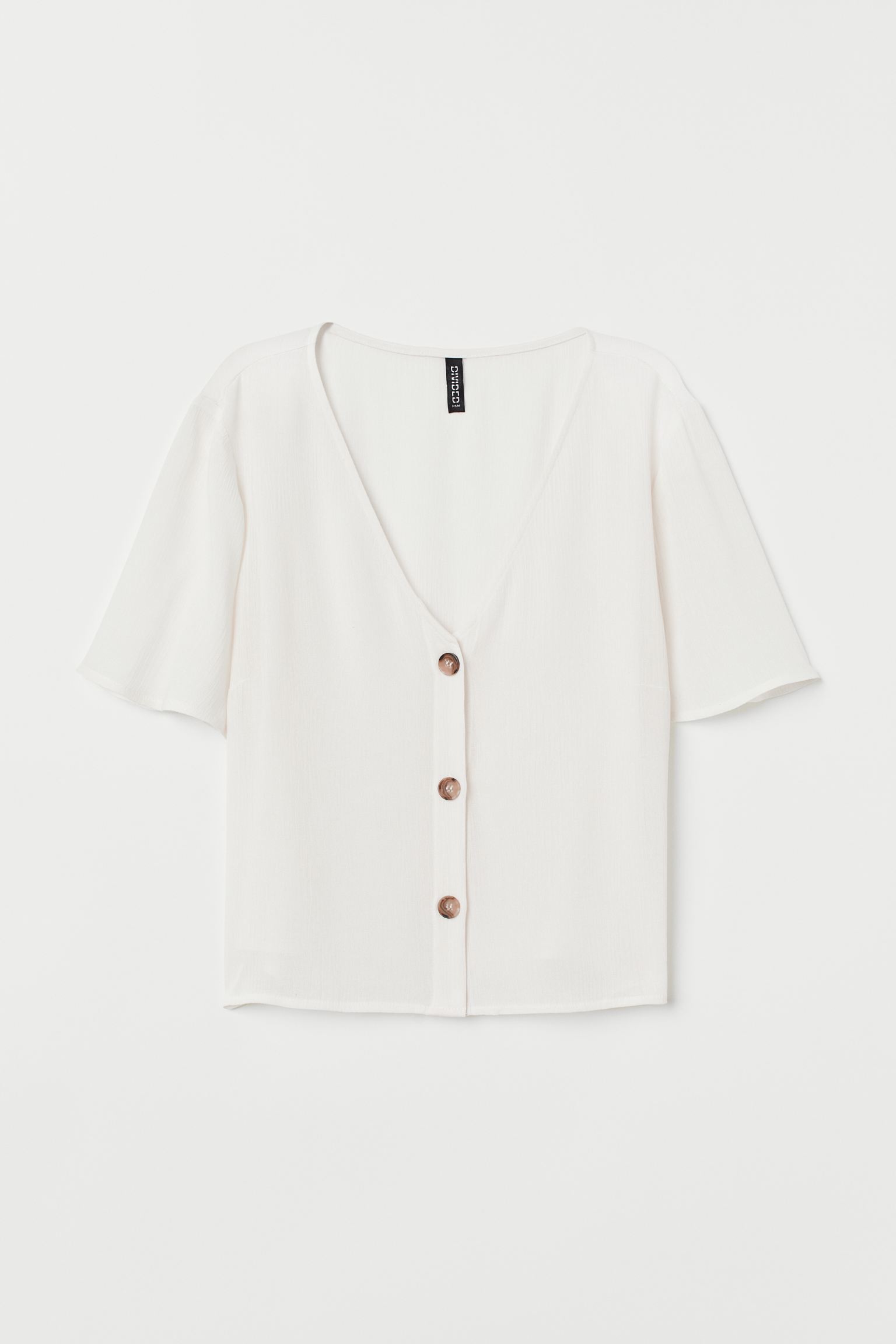 

Блуза H&M  белый 19117232019, Блуза H&M 42 белый 19117232019