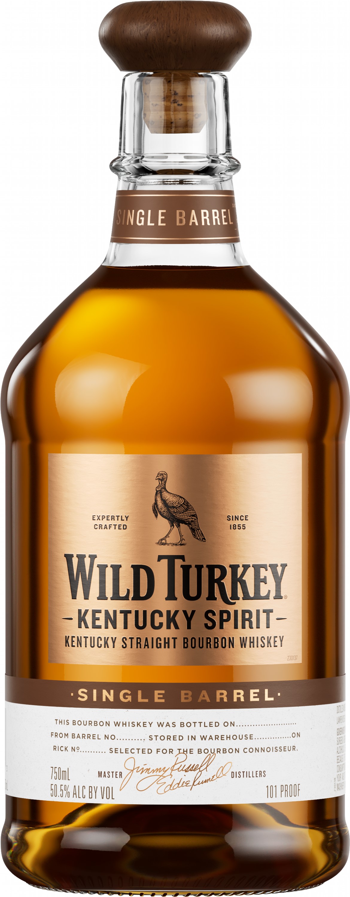Бурбон Wild Turkey Kentucky Spirit 0.75 л 50.5% (721059947503
