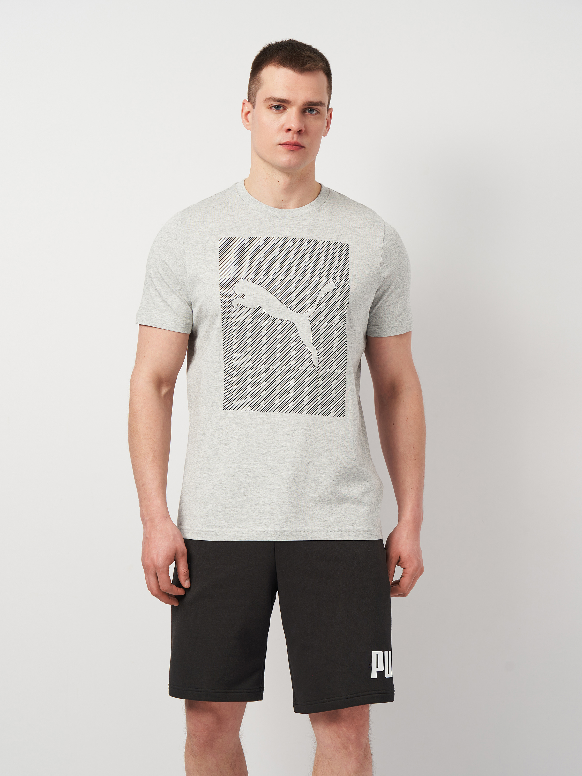 Футболка бавовняна довга чоловіча Puma Graphics Wording Tee 68482504 L Light Gray Heather від Rozetka на платформі USKIDKA Акція на Футболка бавовняна довга чоловіча Puma Graphics Wording Tee 68482504 L Light Gray Heather від Rozetka