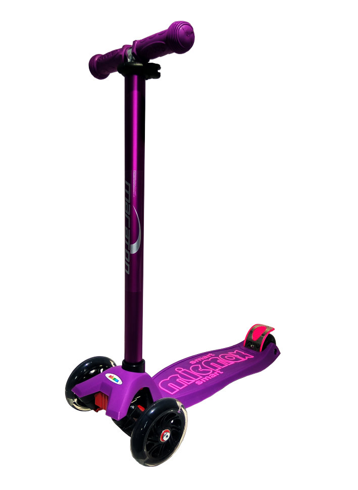 Самокат Scooter MicMax S950 фиолетовый – фото, отзывы, характеристики в ...