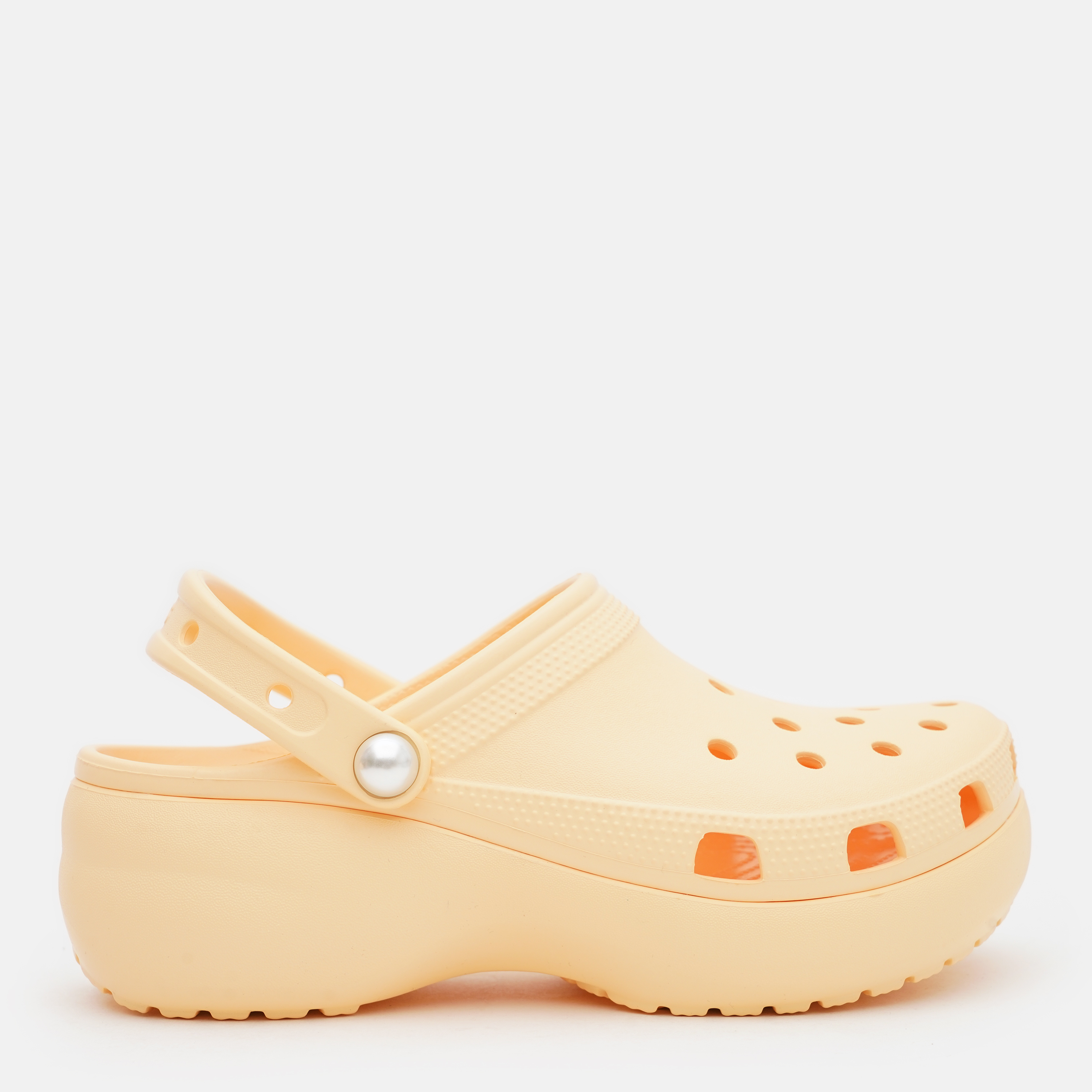 Жіночі крокси Crocs Classic Platform Pearl Clog GdH 211231-78Z 41-42 (W10) 26 см Golden Hour від Rozetka на платформі USKIDKA Акція на Жіночі крокси Crocs Classic Platform Pearl Clog GdH 211231-78Z 41-42 (W10) 26 см Golden Hour від Rozetka