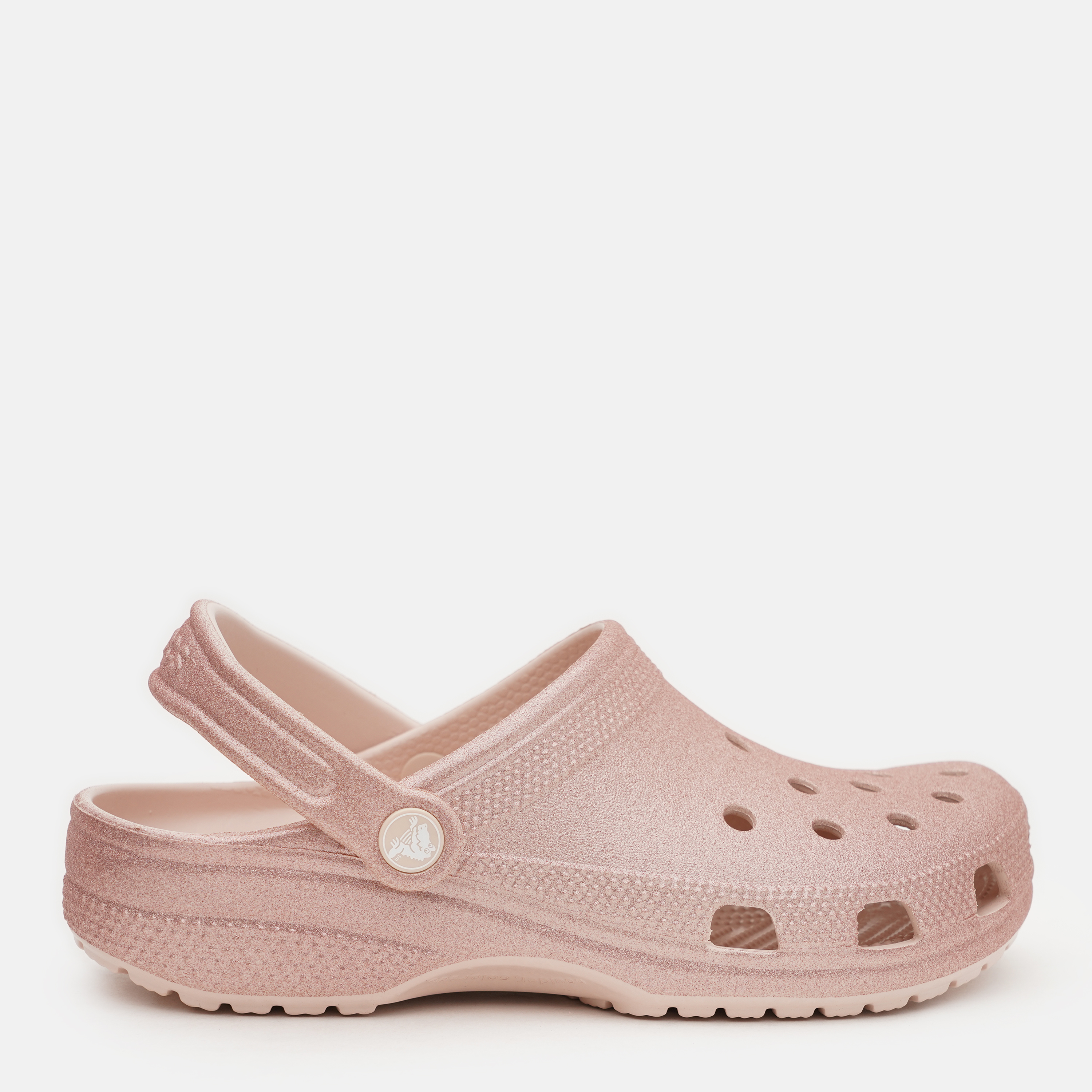 Жіночі крокси Crocs Classic Glitter Clog QuGl 205942-6WV 36-37 (M4/W6) 22 см Quartz Glitter від Rozetka на платформі USKIDKA Акція на Жіночі крокси Crocs Classic Glitter Clog QuGl 205942-6WV 36-37 (M4/W6) 22 см Quartz Glitter від Rozetka