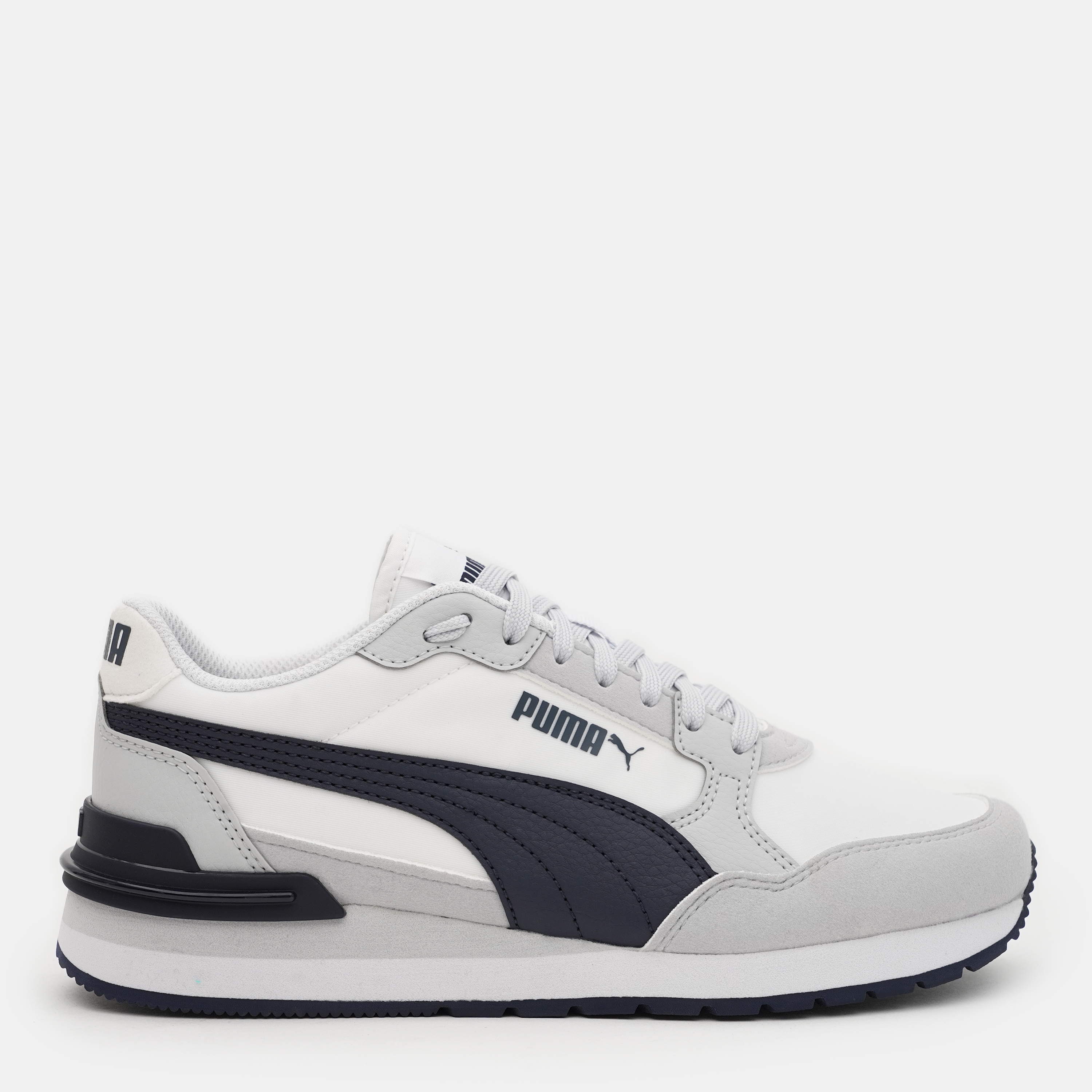 Підліткові кросівки для хлопчика Puma St Runner V4 39973905 35.5 White-New Navy-Cool Light Gray від Rozetka на платформі USKIDKA Акція на Підліткові кросівки для хлопчика Puma St Runner V4 39973905 35.5 White-New Navy-Cool Light Gray від Rozetka