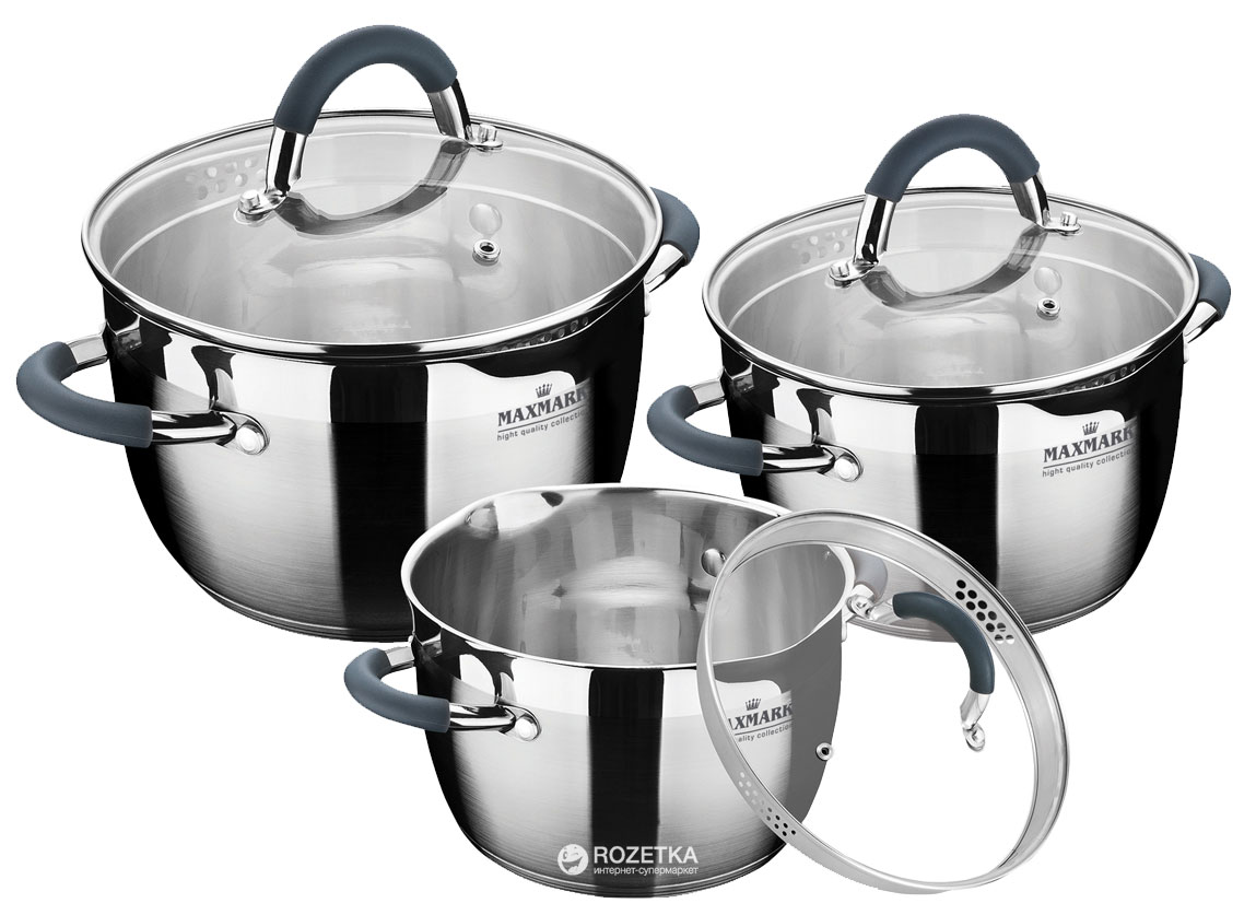 

Набор посуды Maxmark 6 предметов (MK-VS5506F)