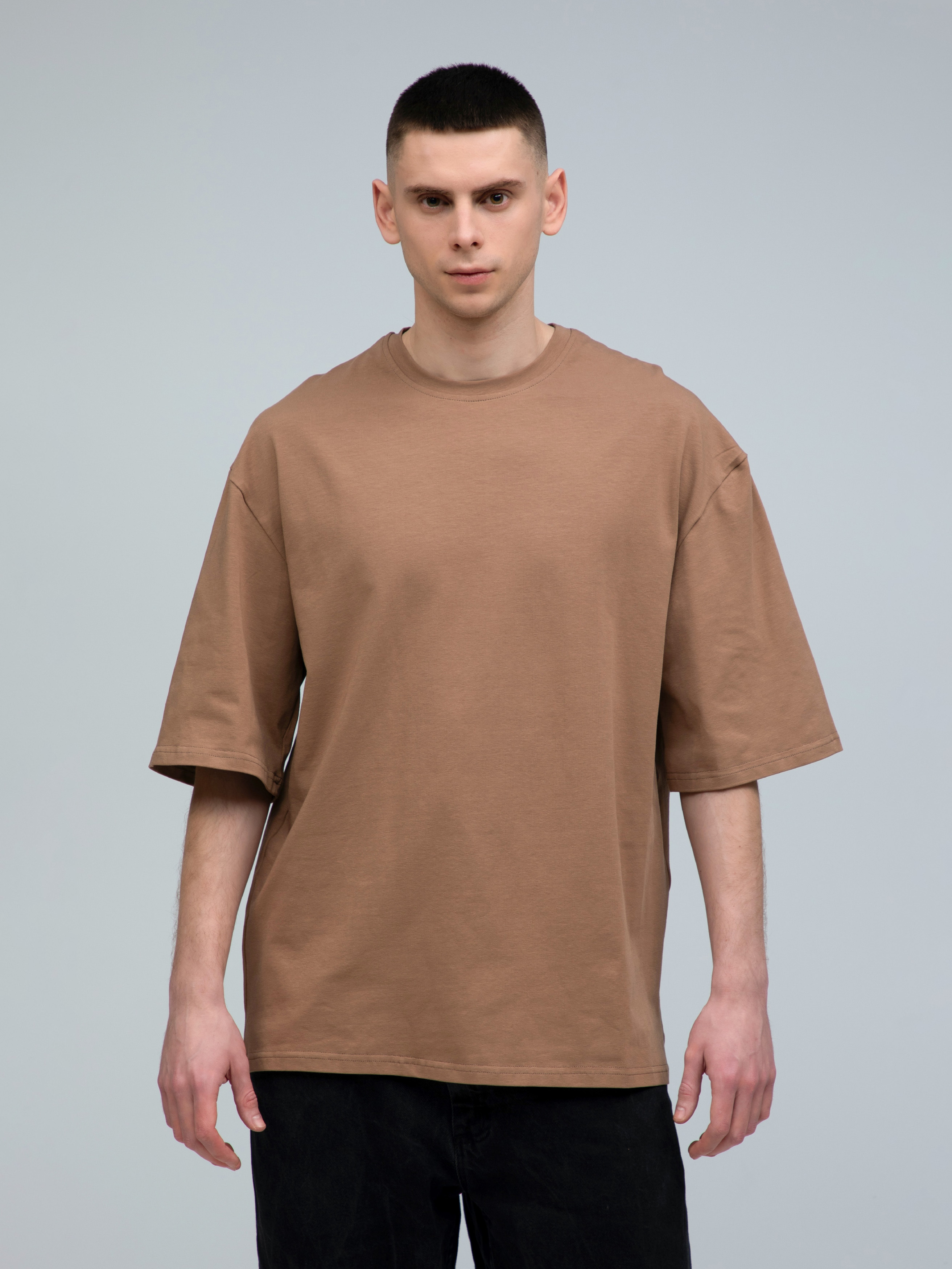 Футболка бавовняна довга чоловіча Ray U0104M-Brown 2XL-3XL Коричнева від Rozetka на платформі USKIDKA Акція на Футболка бавовняна довга чоловіча Ray U0104M-Brown 2XL-3XL Коричнева від Rozetka