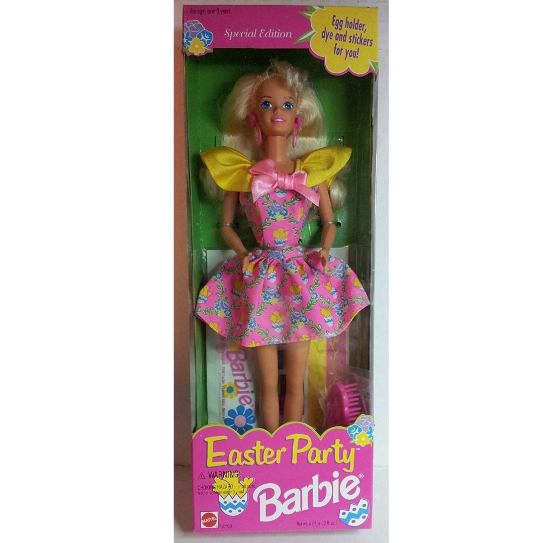 

Коллекционная Кукла Барби Блондинка Пасхальная вечеринка 1994 года - Easter Party Barbie Doll