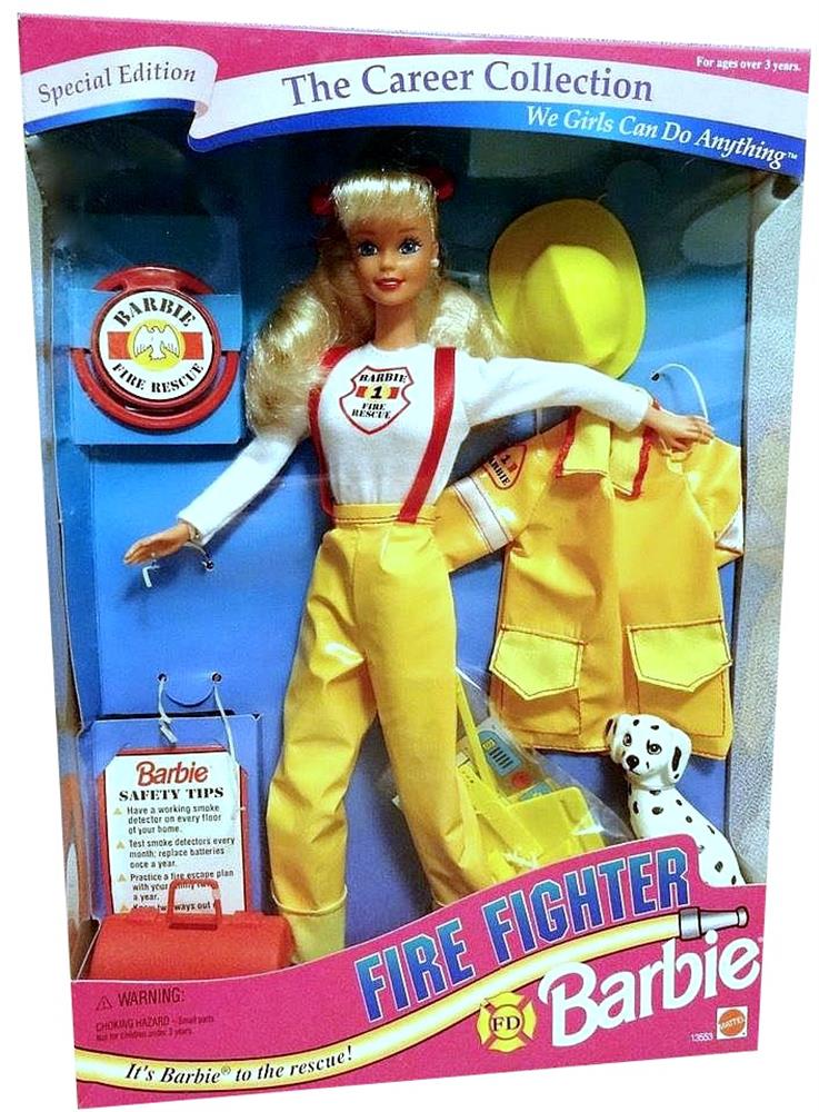 Firefighter barbie online 1994