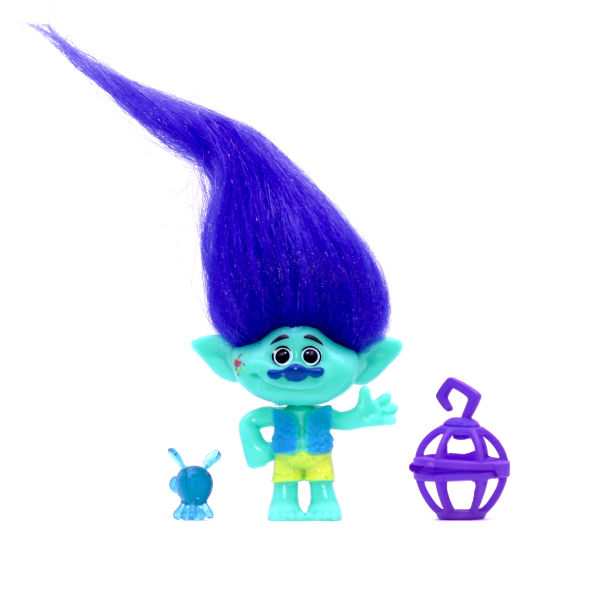 

Игровая фигурка Цветан из мультфильма Тролли с фонариком и светлячком, высота 8 см - Branch, Trolls, Hasbro