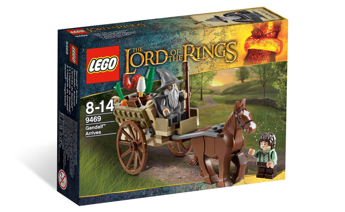 

Конструктор LEGO Прибуття Гендальфа 83 деталей (9469)