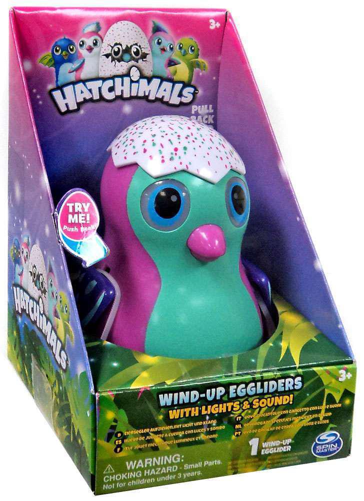 

Инерционная игрушка Хетчималс со звуком и светом - Hatchimals, Wind-Up, Pengualas, Spin Master