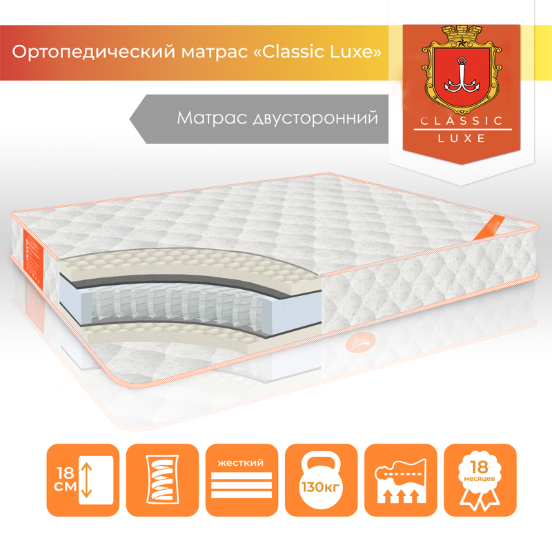 

Матрас "Classic Luxe" Белый