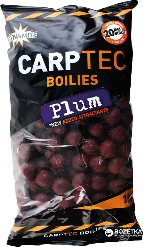 

Бойлы тонущие Dynamite Baits CarpTec Plum 20 мм 2 кг (DY1171)
