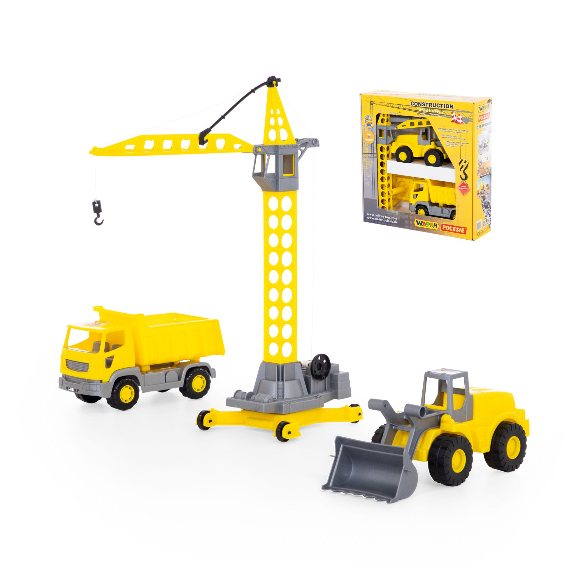 

Набір будівельної техніки "Агат" (у коробці)