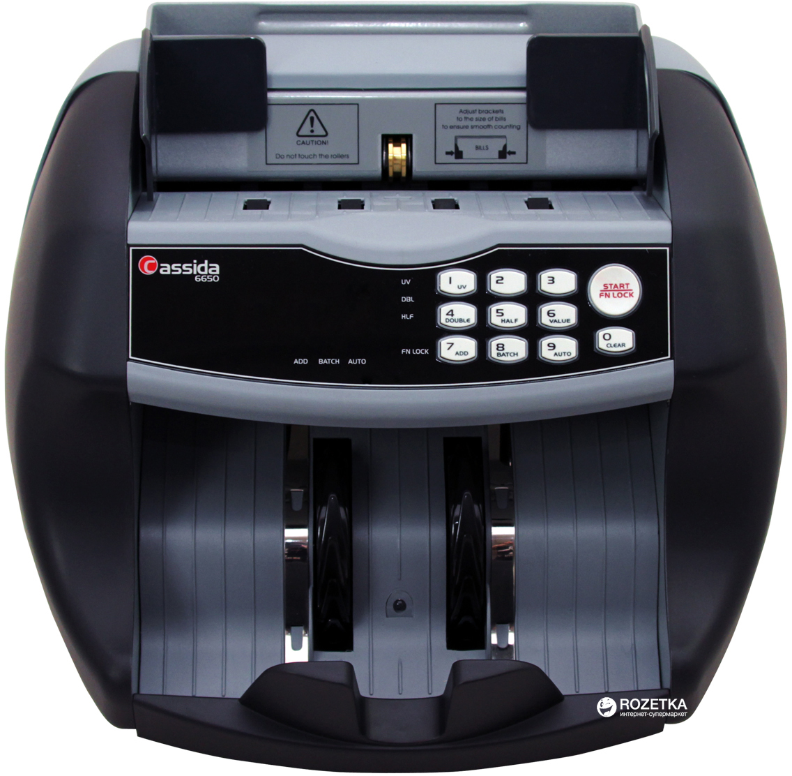 

Лічильник банкнот Cassida 6650 UV