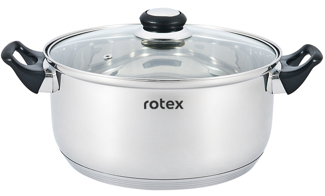 

Кастрюля с крышкой Rotex Bergamo 4.6 л (RC011-24 Bergamo)