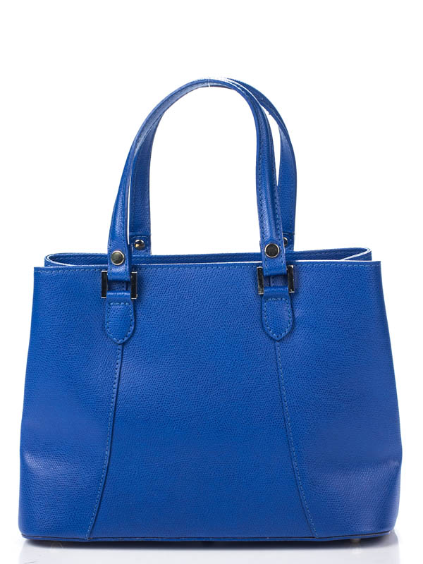 

Деловая Сумка Genuine Leather 8656_blue Кожаная Синий