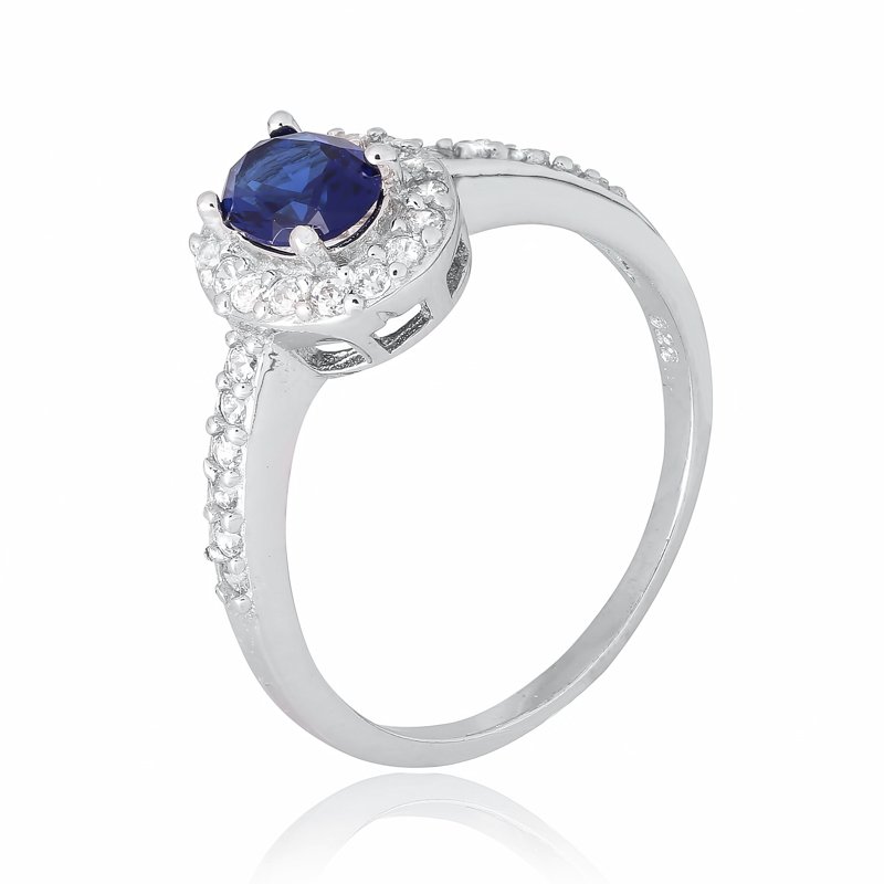 

Серебряное кольцо Silvex925 с фианитом 17.8 мм модели КК2ФС/376-И