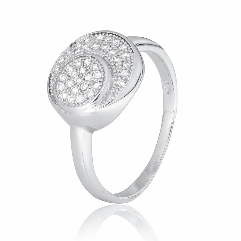 

Серебряное кольцо Silvex925 с фианитом 17.8 мм модели КК2Ф/428-И