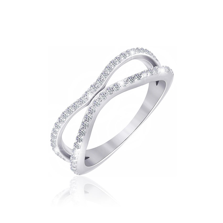

Серебряное кольцо Silvex925 с фианитом 16.2 мм модели К2Ф/299-Г
