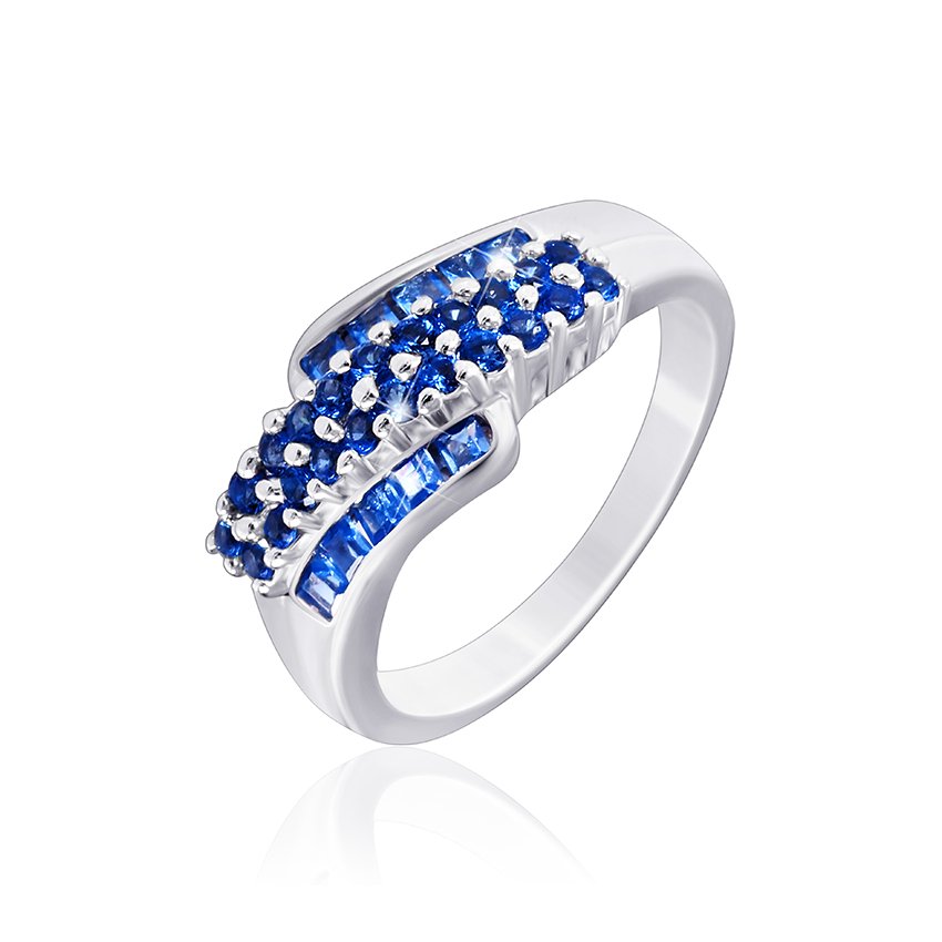

Серебряное кольцо Silvex925 с фианитом 19.0 мм модели К2ФЛТ/342-Н
