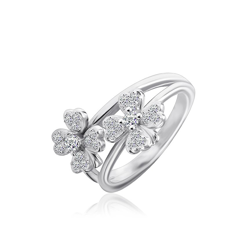 

Серебряное кольцо Silvex925 с фианитом 16.2 мм модели К2Ф/822-Г
