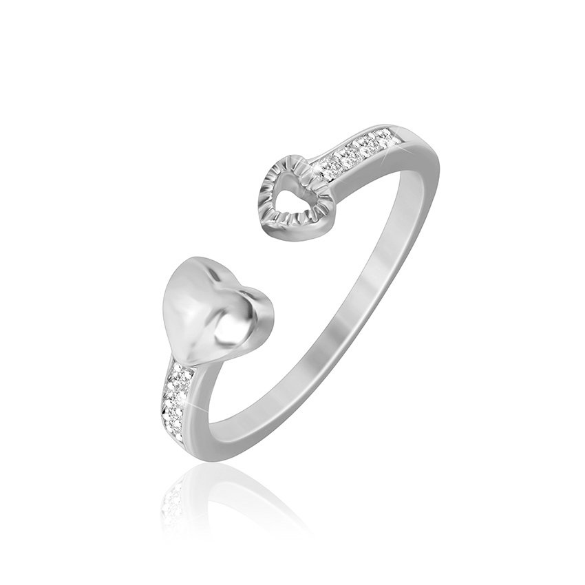 

Серебряное кольцо Silvex925 с фианитом 17.8 мм модели К2Ф/732-И