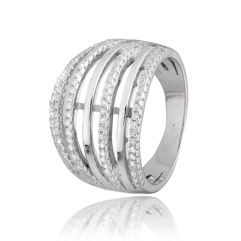 

Серебряное кольцо Silvex925 с фианитом 19.0 мм модели К2Ф/230-Н