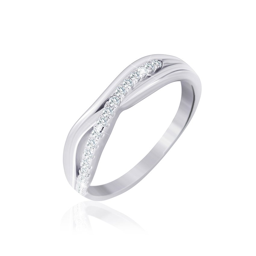 

Серебряное кольцо Silvex925 с фианитом 17.1 мм модели К2Ф/743-Ж