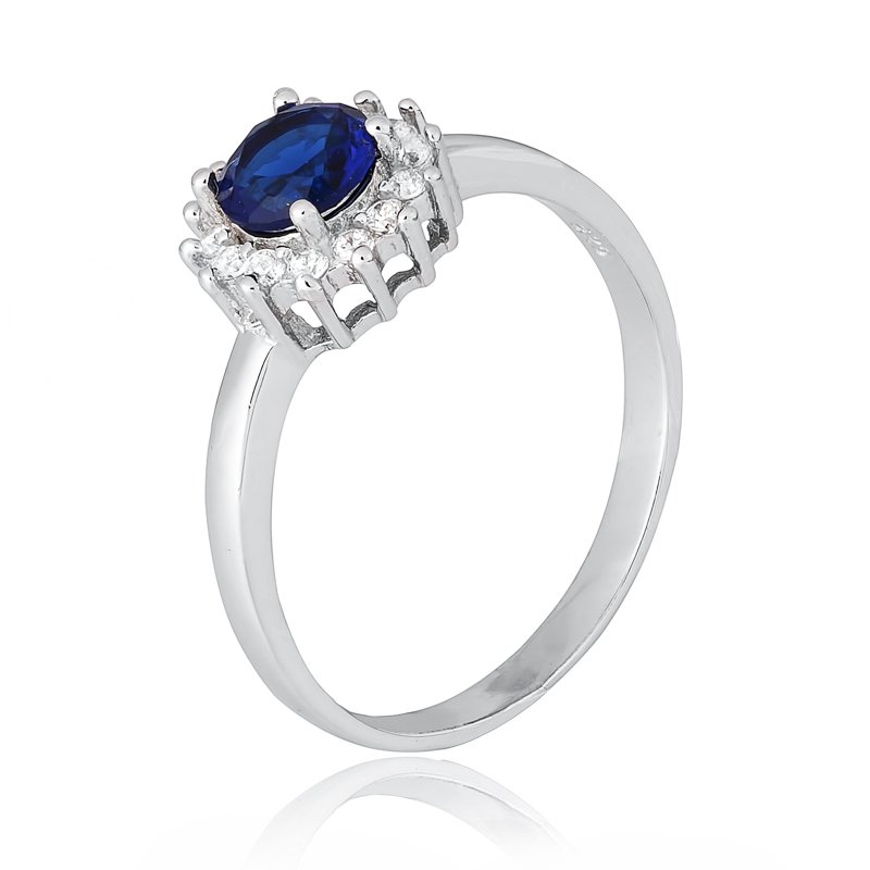 

Серебряное кольцо Silvex925 с фианитом 15.9 мм модели КК2ФС/475-В
