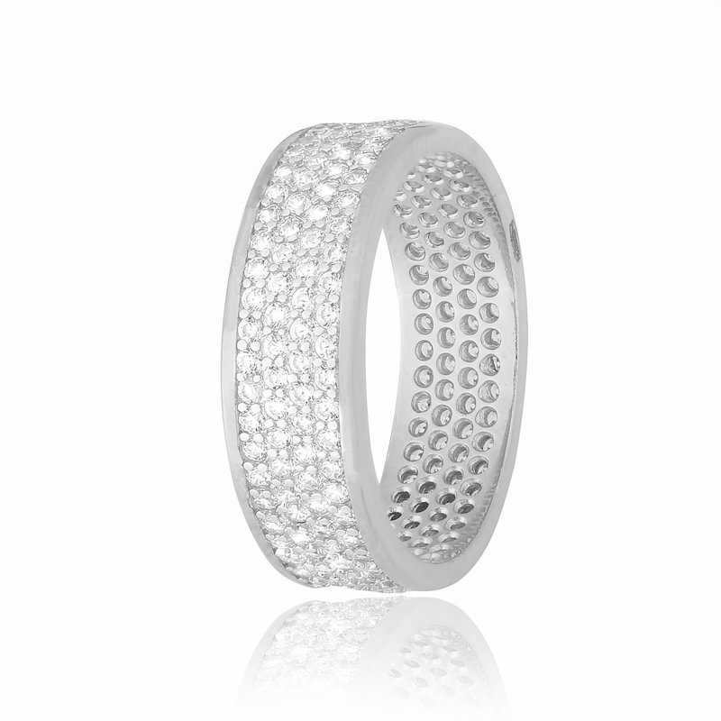 

Серебряное кольцо Silvex925 с фианитом 17.8 мм модели КК2Ф/373-И