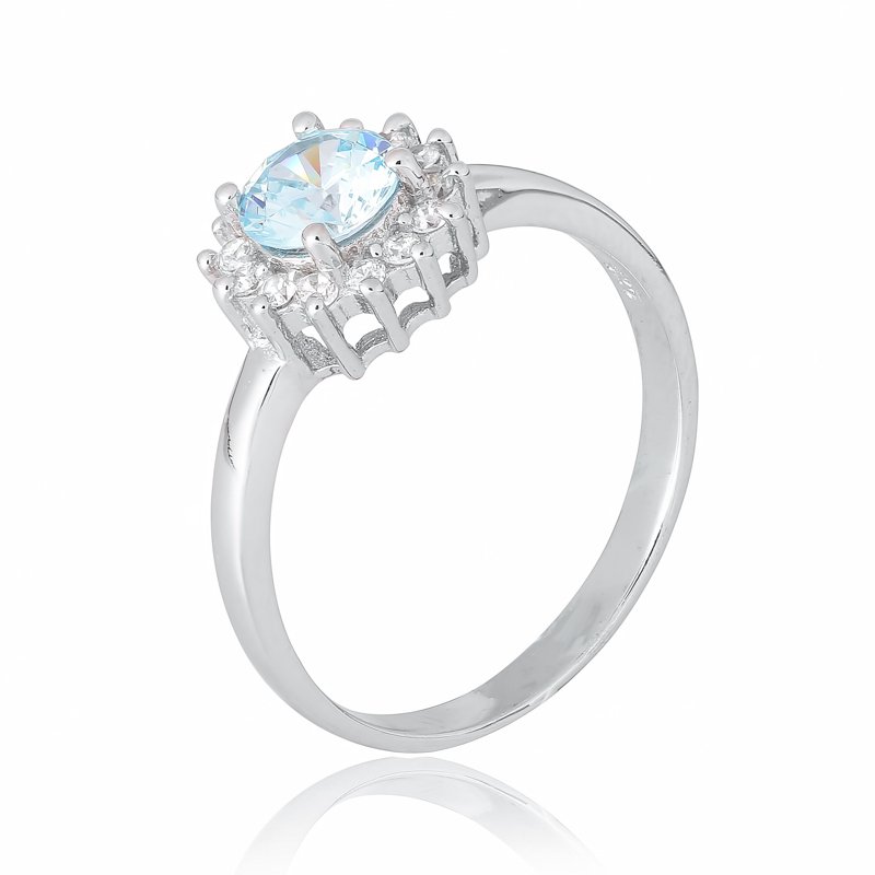 

Серебряное кольцо Silvex925 с фианитом 19.7 мм модели КК2ФТ/475-П