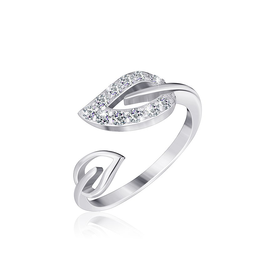 

Серебряное кольцо Silvex925 с фианитом 15.5 мм модели К2Ф/777-Б