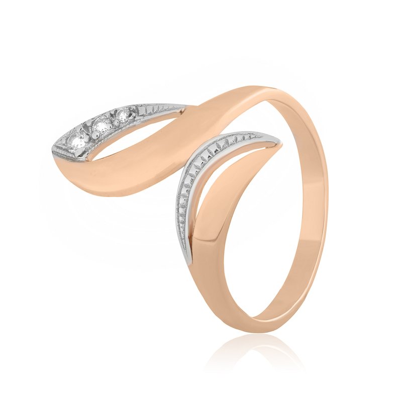 

Серебряное кольцо Silvex925 с фианитом 19.3 мм модели К3Ф/109-О