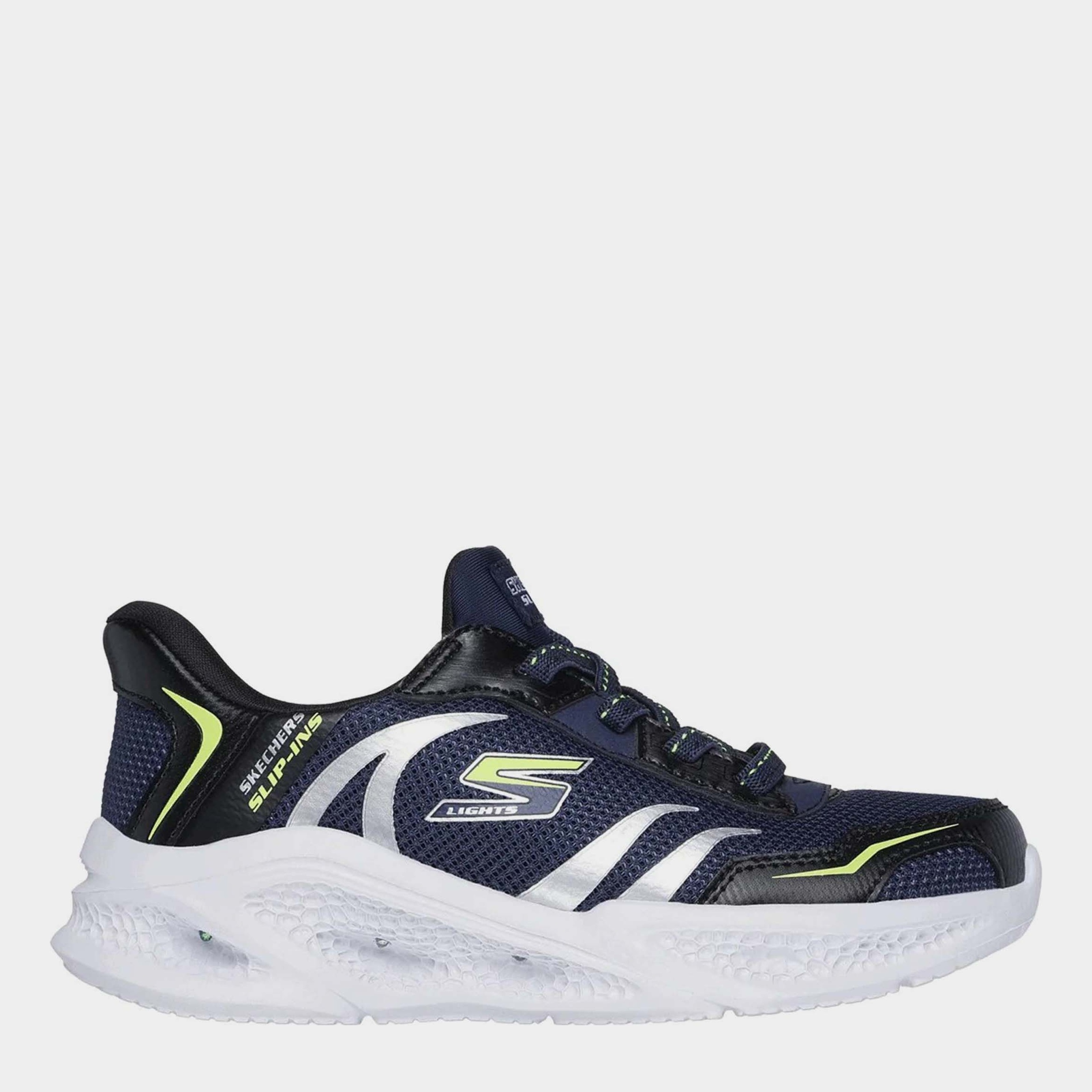 Дитячі кросівки для хлопчика Skechers Meteor-Lights 403848L NVBK 30 Сині від Rozetka на платформі USKIDKA Акція на Дитячі кросівки для хлопчика Skechers Meteor-Lights 403848L NVBK 30 Сині від Rozetka