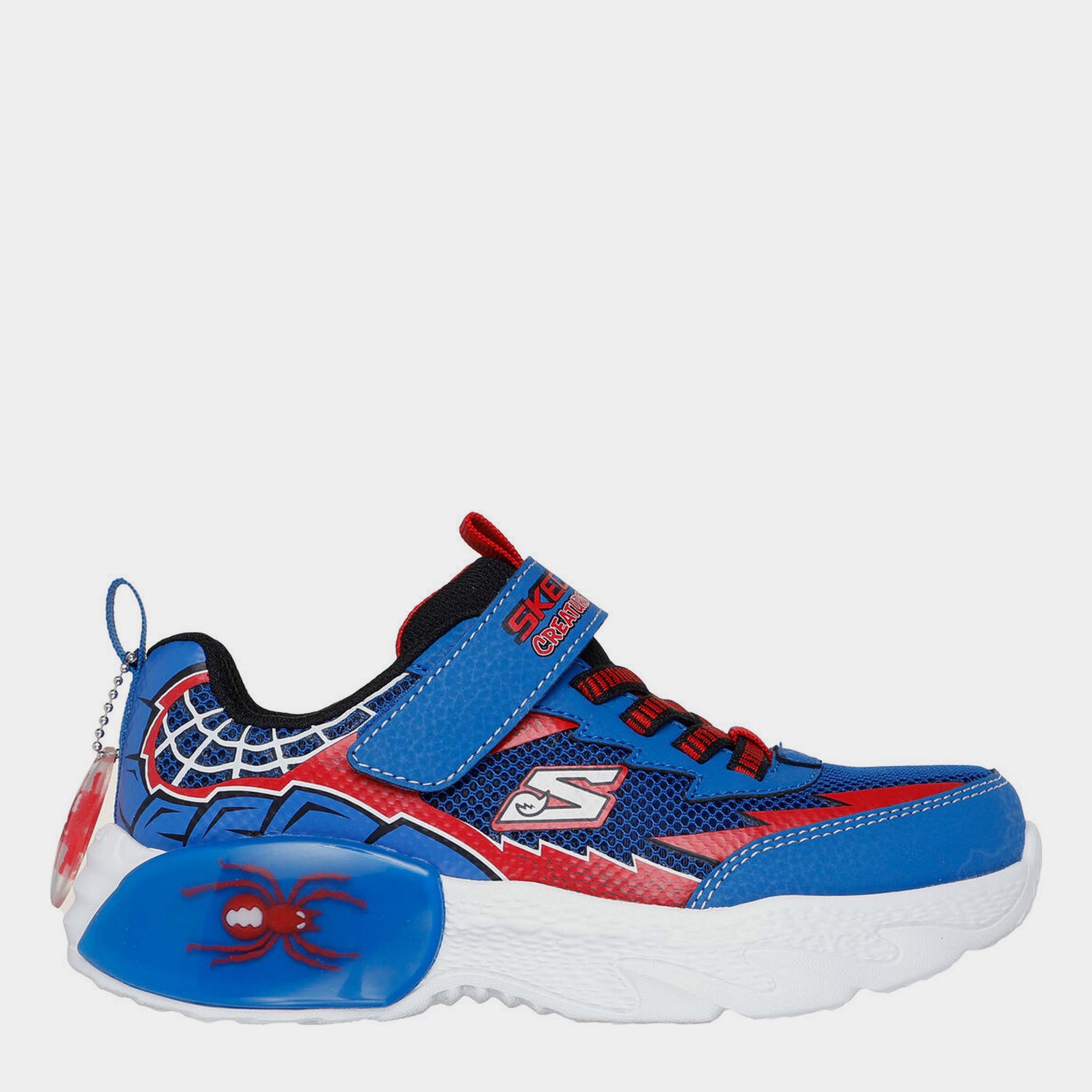 Дитячі кросівки для хлопчика Skechers Creature-Crawlers 402120L BLRD 33 Червоний/Синій від Rozetka на платформі USKIDKA Акція на Дитячі кросівки для хлопчика Skechers Creature-Crawlers 402120L BLRD 33 Червоний/Синій від Rozetka