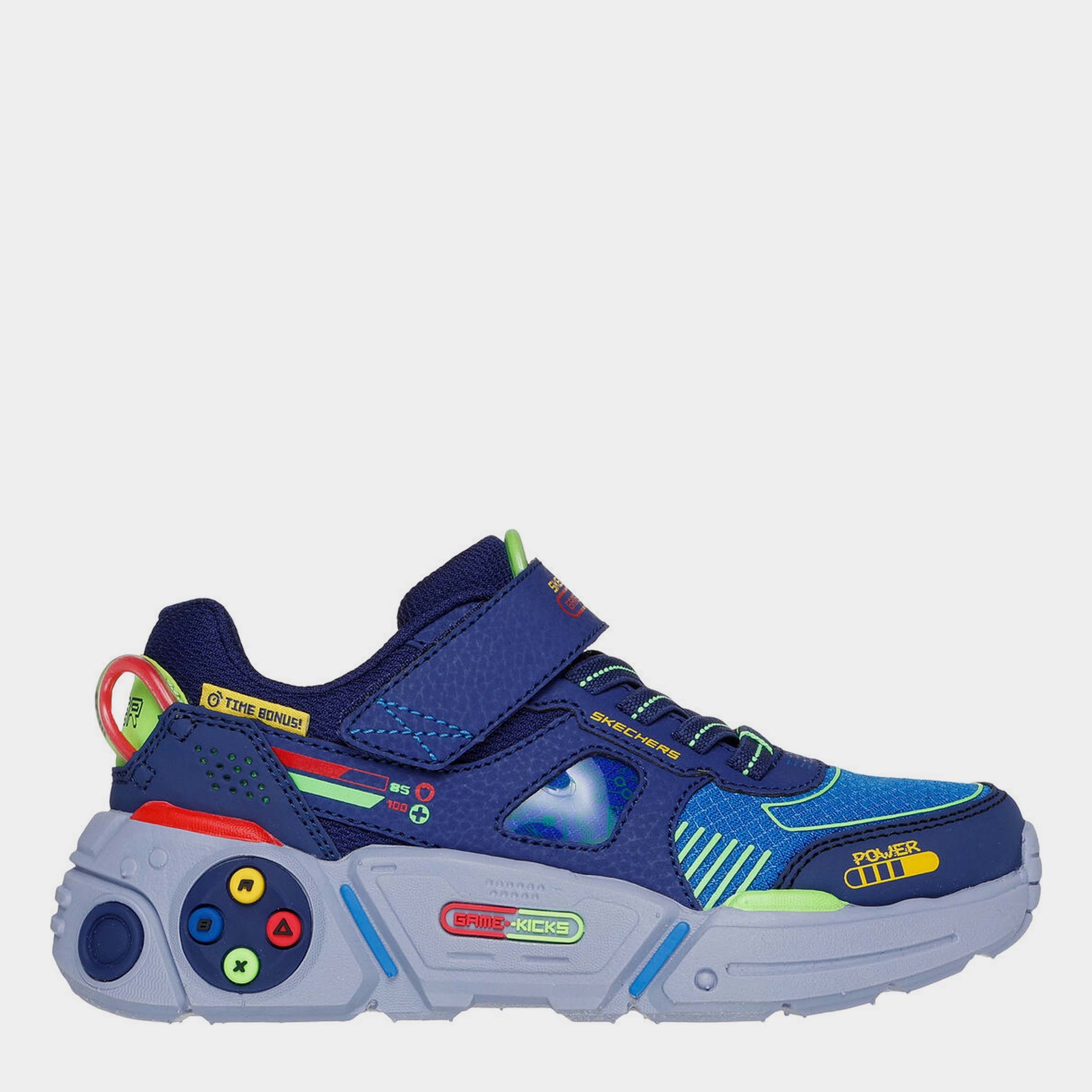 Підліткові кросівки для хлопчика Skechers Gametronix 2.0 402270L NVMT 35 Сині від Rozetka на платформі USKIDKA Акція на Підліткові кросівки для хлопчика Skechers Gametronix 2.0 402270L NVMT 35 Сині від Rozetka