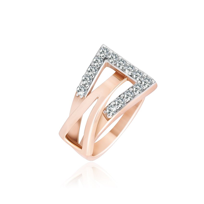 

Серебряное кольцо Silvex925 с фианитом 19.0 мм модели К3Ф/184-Н