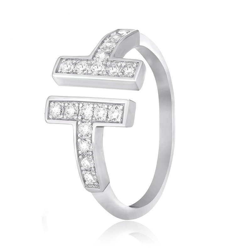 

Серебряное кольцо Silvex925 с фианитом безразмерное модели К2Ф/179