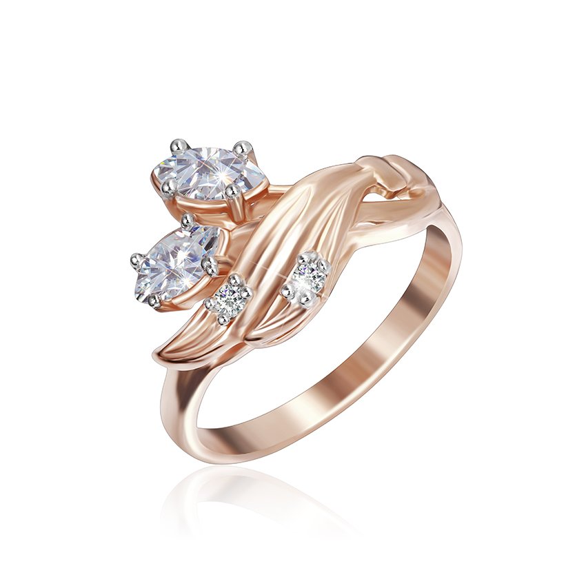

Серебряное кольцо Silvex925 с фианитом 16.8 мм модели КК3Ф/031-Е