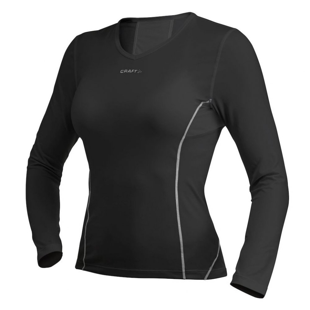 

Термофутболка Craft Cool LS V-neck Woman розмір XS колір 1999